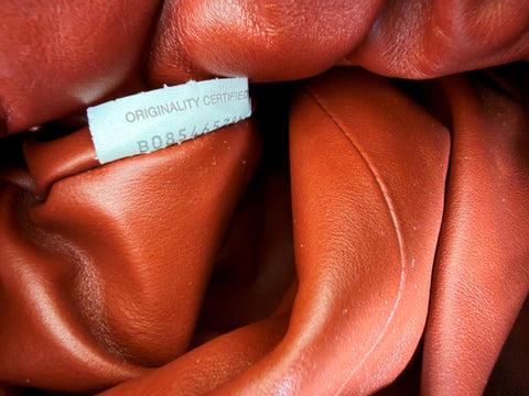 Bottega Veneta Large Leather Shoulder Hobo Bag Rust-Gold 607984 Italy NWT $4200