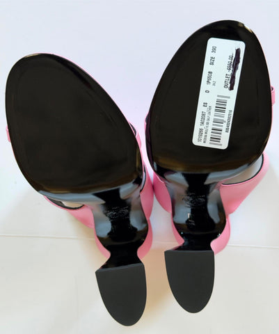 Versace Medusa Head Leather Baby Pink Sandals 9 US (39 Euro) 1019266 NIB $1100