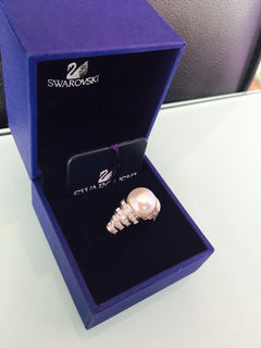 NIB Retail Price $165 SWAROVSKI PERPETUAL Ring Size 52-6-S 1106462 - BAYSUPERSTORE
