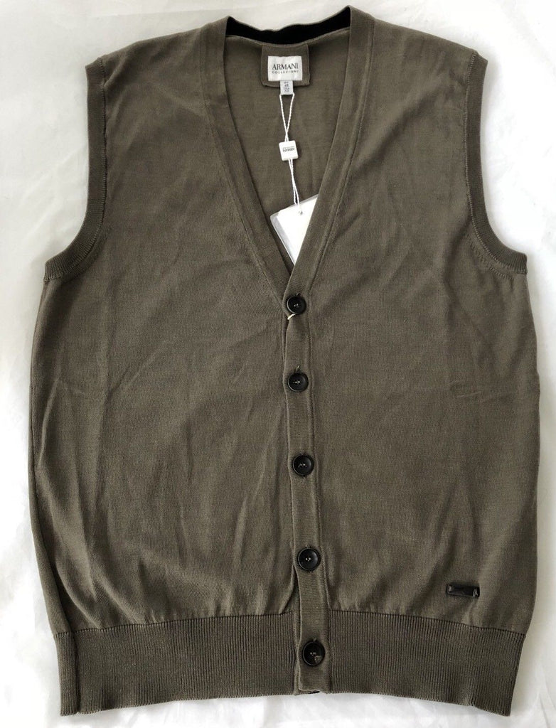New $295 Armani Collezioni Women’s Waistcoat Size  XS (48 Euro) - BAYSUPERSTORE