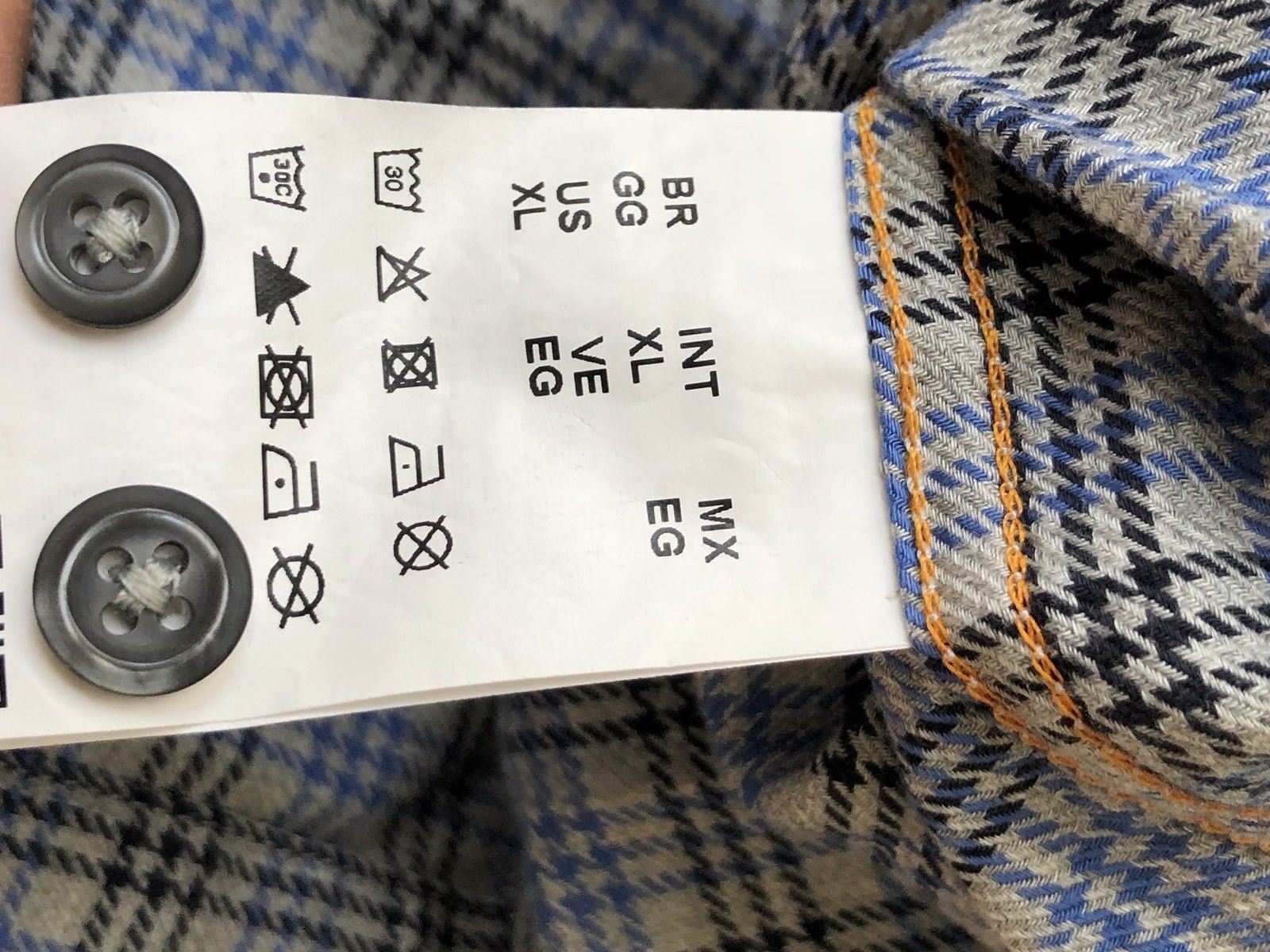 NWT $135 BOSS Hugo Boss Mens CieloebuE Dress Shirt XL - BAYSUPERSTORE