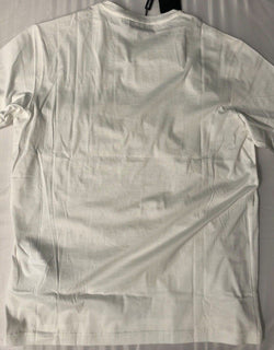 Neu mit Etikett: 175 $ Emporio Armani Weißes Kurzarm-T-Shirt APH03