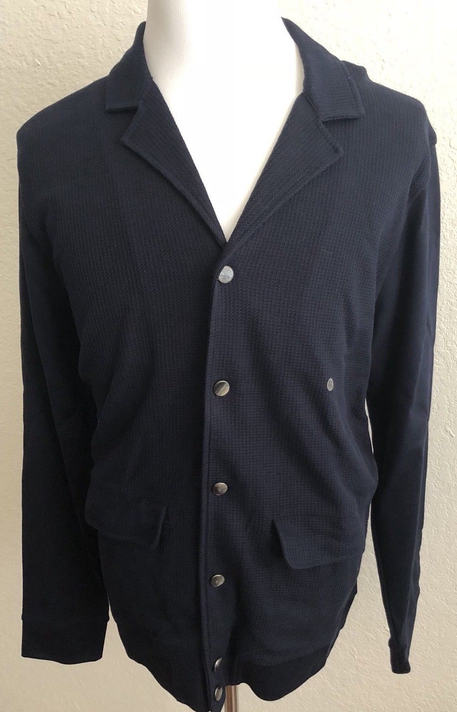 NWT $415 Boss Hugo Boss T-Saunders 01 Modern Tailored Slim Fit Jacket Blue XL - BAYSUPERSTORE