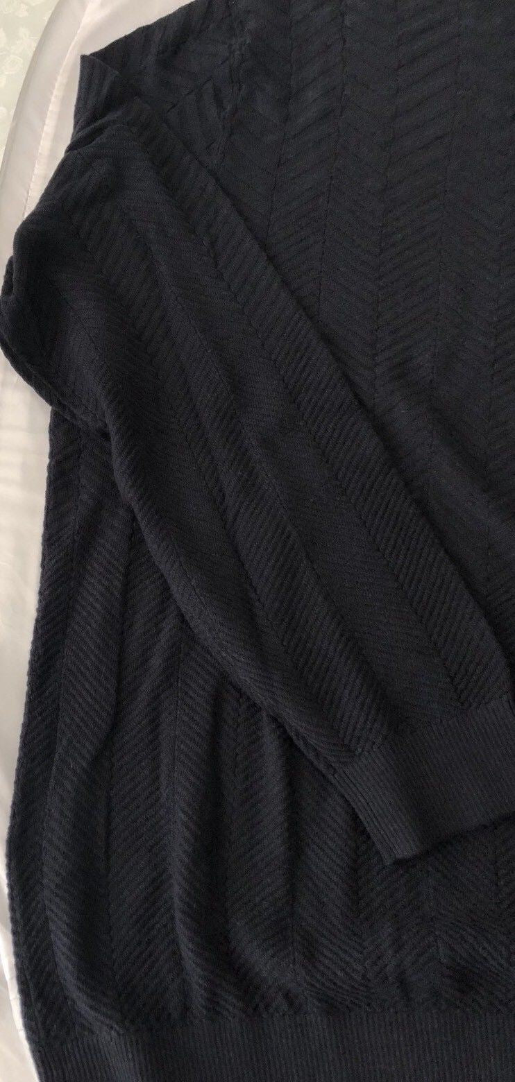 NWT $315 BOSS Hugo Boss Daveno Men's Crewneck Blue Sweater XL Cotton/Cashmere - BAYSUPERSTORE