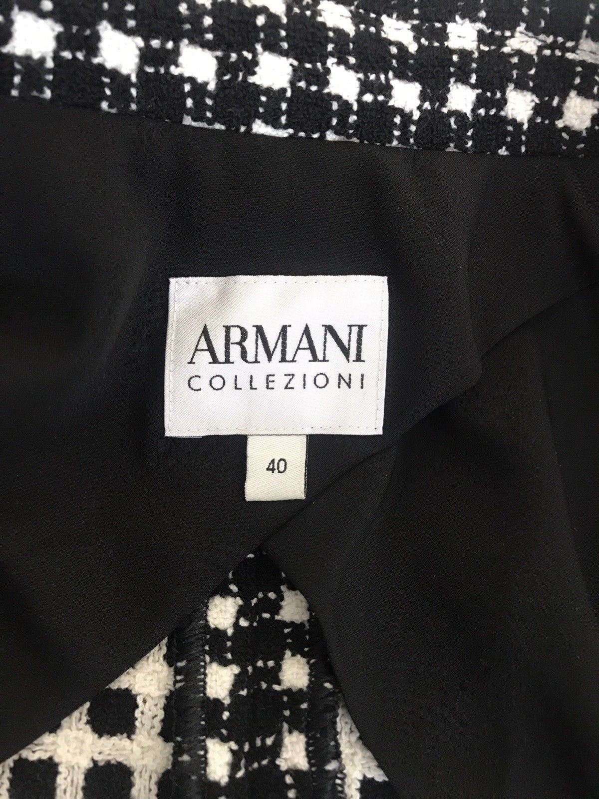 NWT $1395 Armani Collezioni Women’s Black Blazer Jacket Size 4 (40 Euro) TMG25T