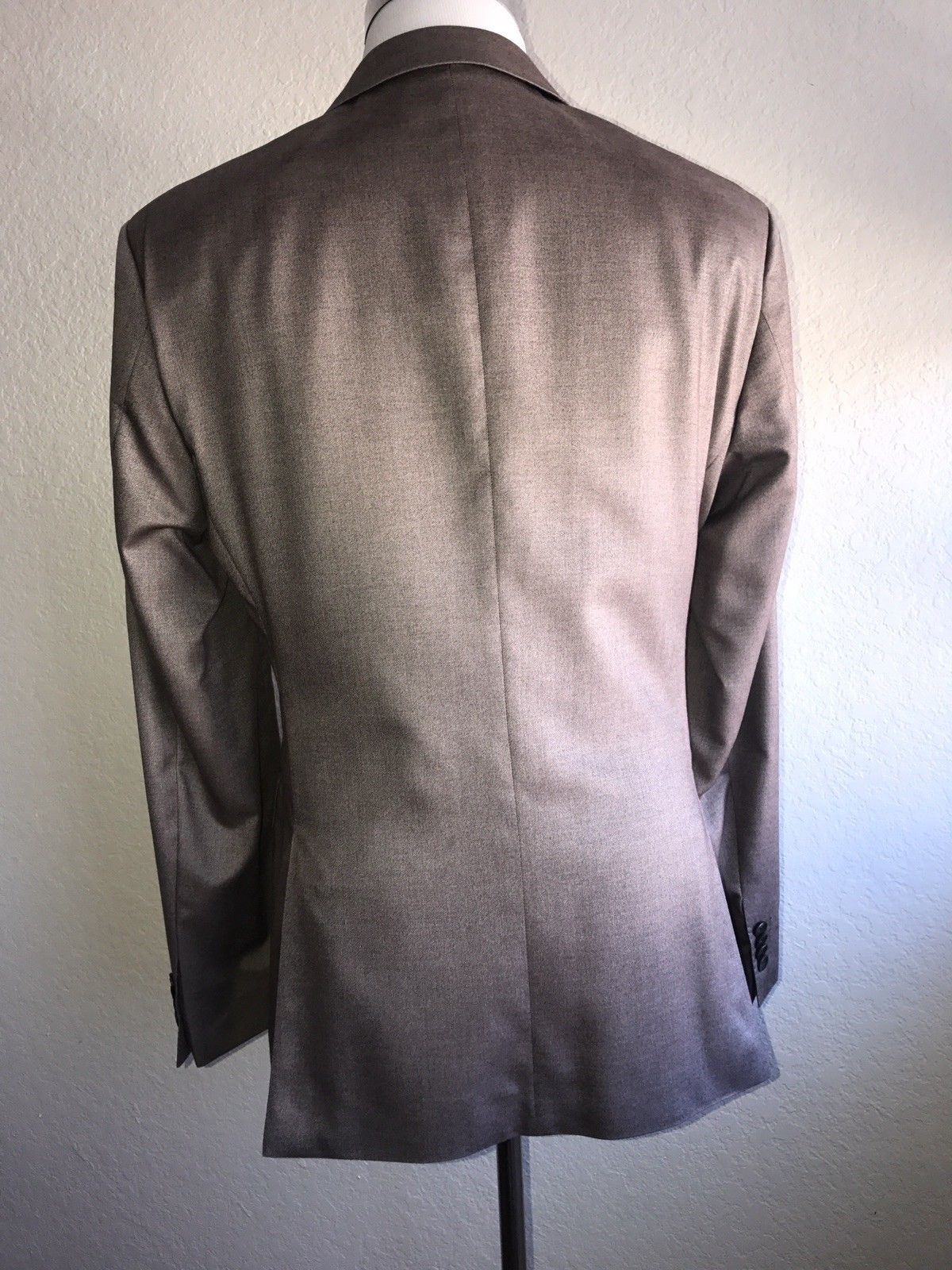 NWT $995 Boss Hugo Boss Johnston2 Silk Sport Coat Jacket Brown 42R US (52 Eu)