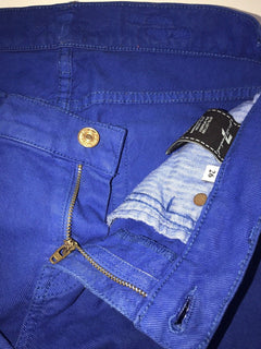 7 For All Mankind Cotton Women's Regular Fit Blue Jeans Size 26 US
