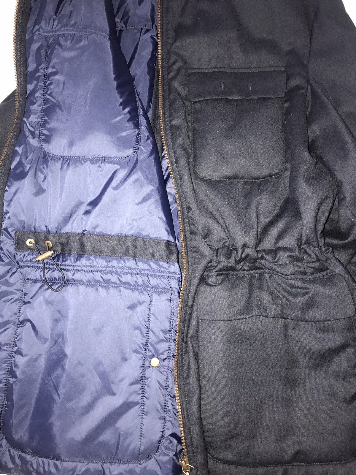 NWT $1045 Armani Collezioni Wool Navy Blue Sport Jacket 44 US (54 Eu) PCG07W