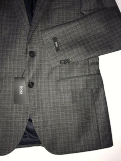 NWT $645 Boss Hugo Boss James4 Open Blue Sport Coat Jacket Size 38R US
