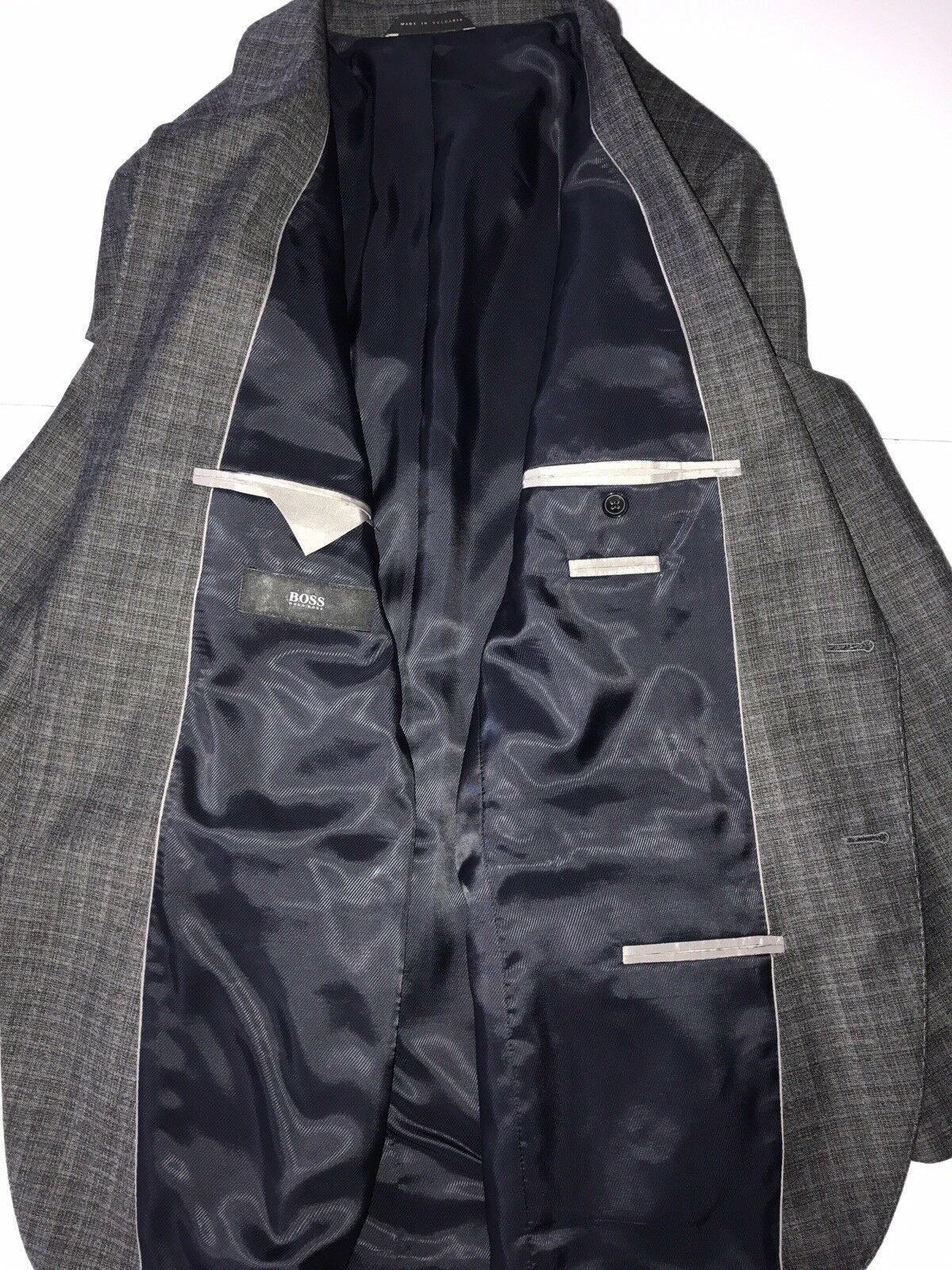 NWT $645 Boss Hugo Boss James4 Open Blue Sport Coat Jacket Size 38R US