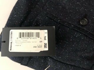 NWT $225 Boss Hugo Boss Melancey_1 Mens Blue Modern Dress Pants Size 32R US