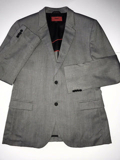 NWT $445 Boss Hugo Boss Amandos Sport Coat Jacket Charcoal 40R US (50R Eu)