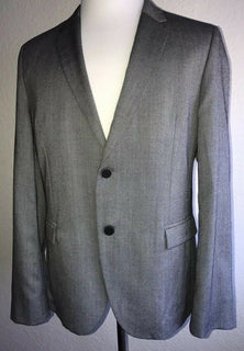 NWT $445 Boss Hugo Boss Amandos Sport Coat Jacket Charcoal 40R US (50R Eu)