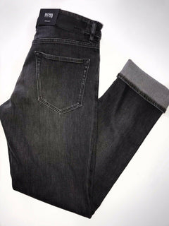 NWT $178 Hugo Boss Men's Maine Regular Fit Blue Jeans Pants Size 30/32