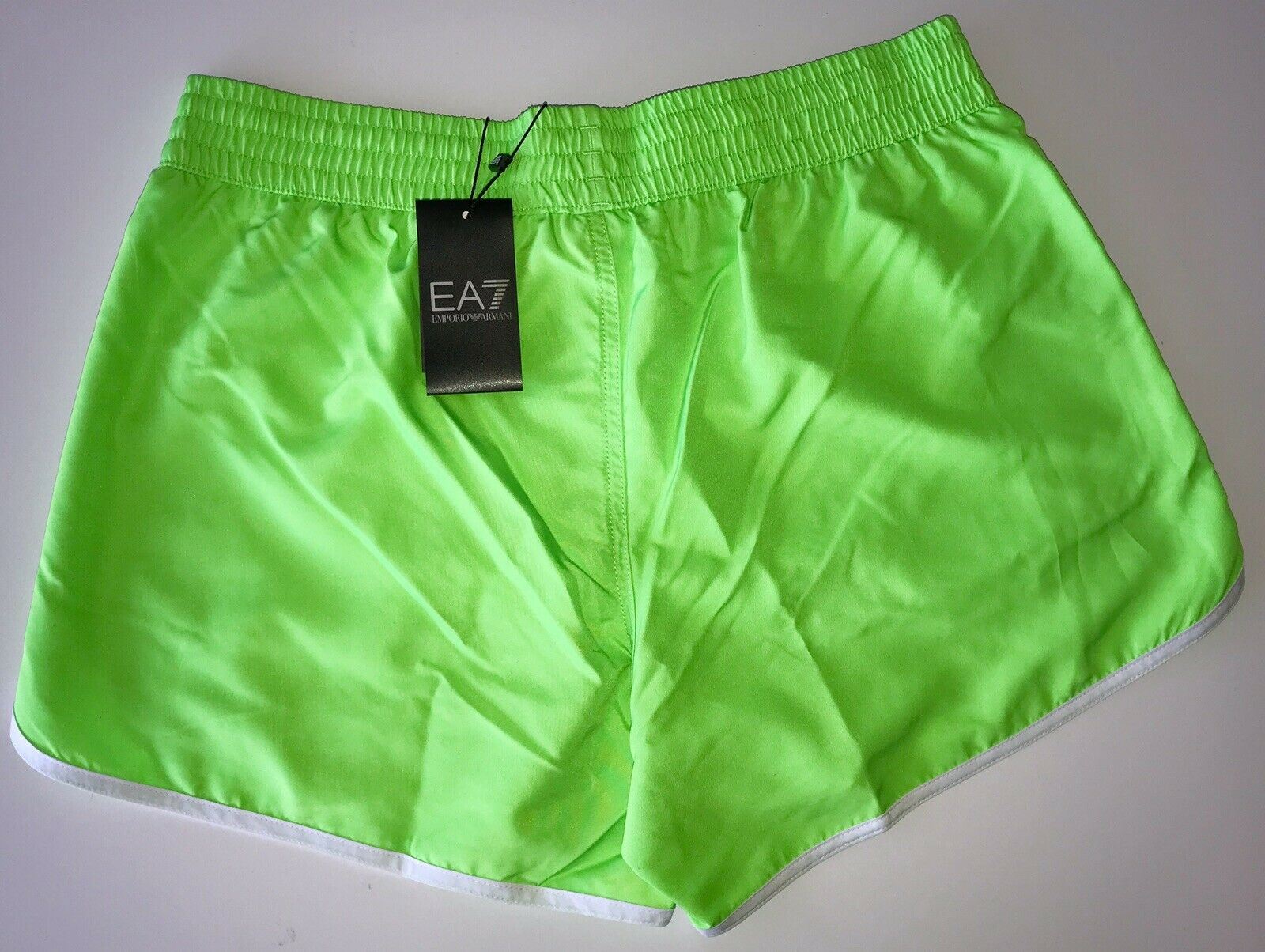 NWT $125 Emporio Armani EA7 Men's Beachwear Sea World Logo Shorts Boxer 50 Eu