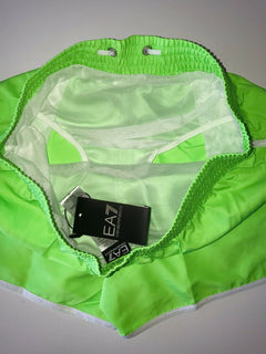 NWT $125 Emporio Armani EA7 Men's Beachwear Sea World Logo Shorts Boxer 50 Eu