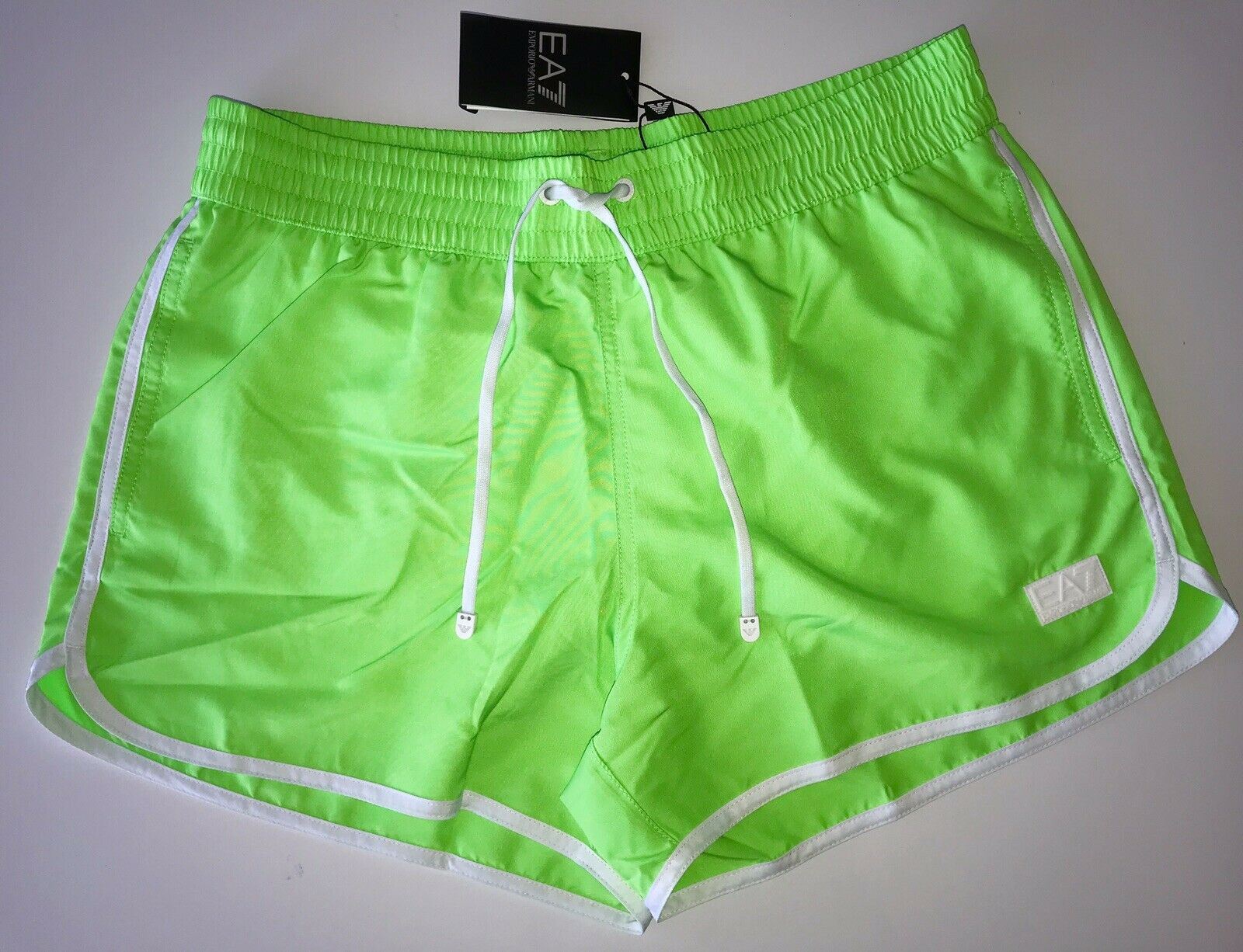 NWT $125 Emporio Armani EA7 Men's Beachwear Sea World Logo Shorts Boxer 50 Eu