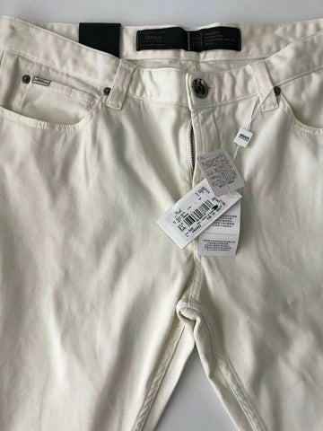 Neu mit Etikett: Armani Collezioni Herren-Jeans in Weiß, Größe 36 US (52 Euro)