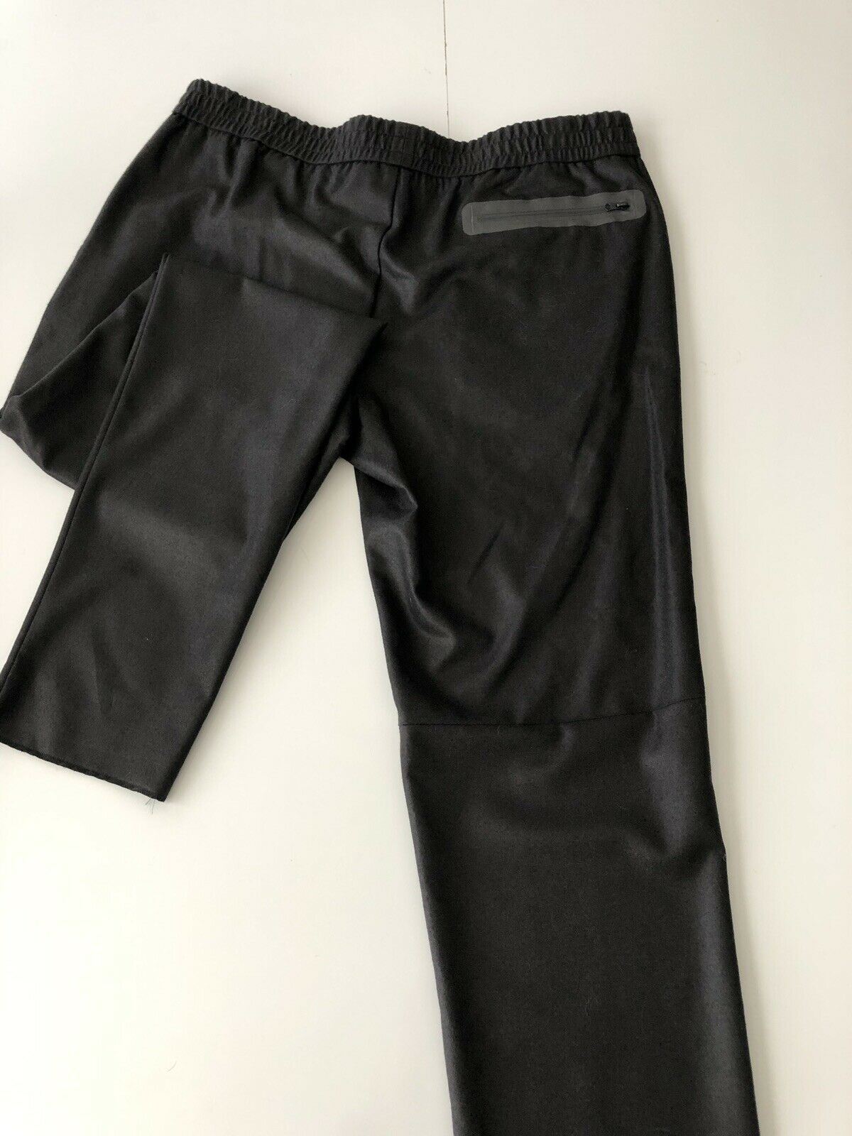 NWT Armani Collezioni Mens Black Casual Pants Size 40 US U1P740 $695 Italy