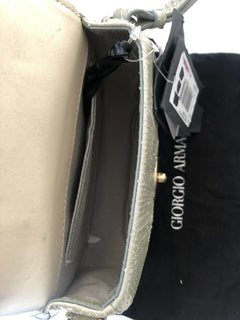 NWT $1995 Giorgio Armani Borsa Sling Whips Schlangenleder-Umhängetasche Y1B018