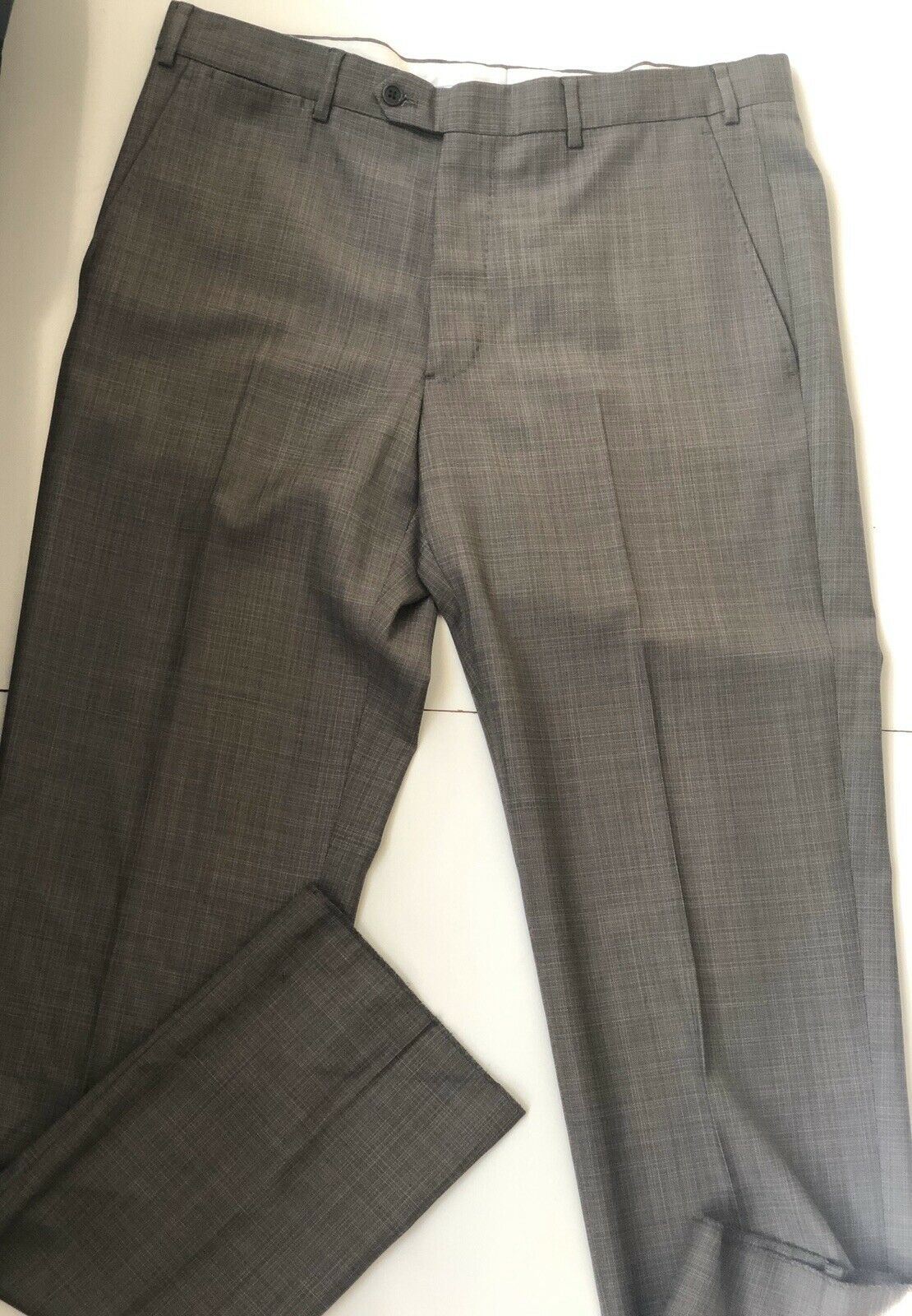 NWT $425 Emporio Armani Men's Brown Dress Pants 34 US ( 50 Eu)