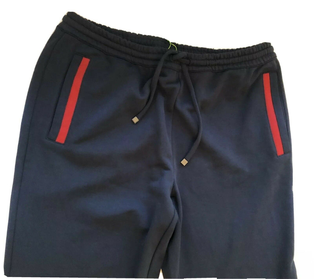 Neu mit Etikett: 165 $ Hugo Boss Hainos Herren-Trainingshose, Blau, Größe 2XL (34" Stretch)