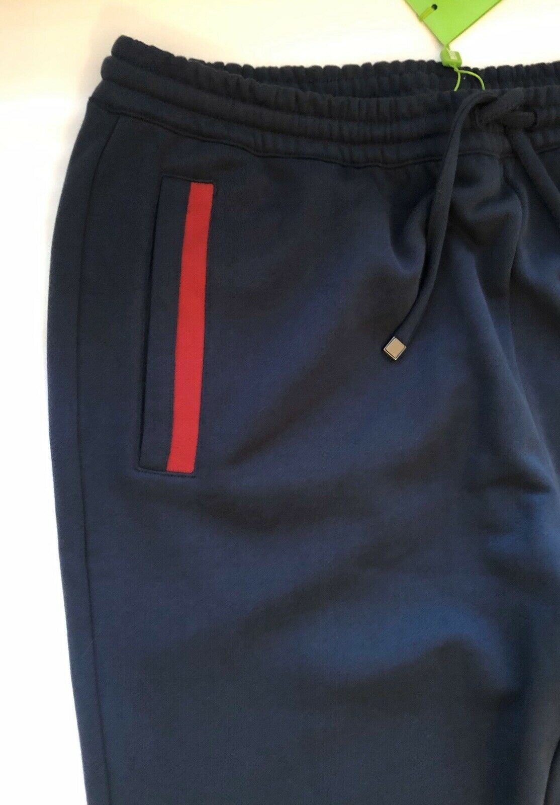 NWT $165 Hugo Boss Hainos Mens Track Sweat Pants Blue Size 2XL (34" stretch)