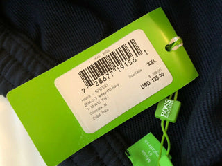 Neu mit Etikett: 165 $ Hugo Boss Hainos Herren-Trainingshose, Blau, Größe 2XL (34" Stretch)