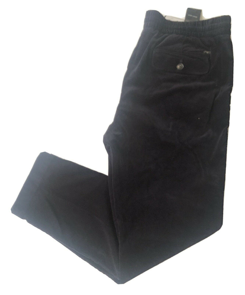 NWT $345 Emporio Armani Mens Black Casual Pants Size 36 US (52 Euro) 6Z1PL6
