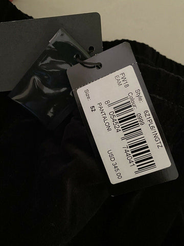 NWT $345 Emporio Armani Mens Black Casual Pants Size 36 US (52 Euro) 6Z1PL6