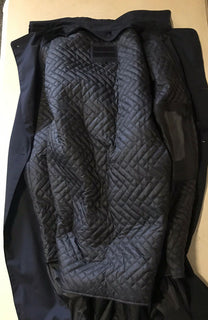 Neu mit Etikett: 1195 $ Emporio Armani Herren Trenchcoat Schwarz 44R US (54R Eu) 