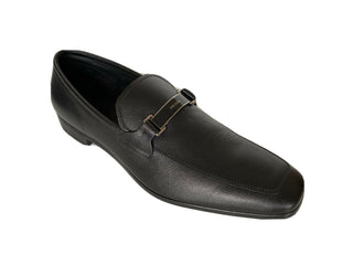 NIB PRADA Herren schwarze Lederschuhe 13 US (Prada 12) 2DC135 Italien 