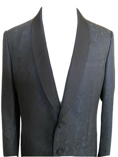 NWT $2895 Giorgio Armani Shawl Collar Blazer Jacket Blue 40R (50R) Italy WSM7H0