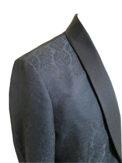 NWT $2895 Giorgio Armani Shawl Collar Blazer Jacket Blue 40R (50R) Italy WSM7H0