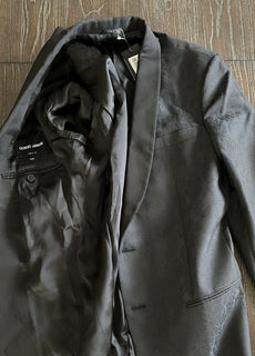 NWT $2895 Giorgio Armani Shawl Collar Blazer Jacket Blue 40R (50R) Italy WSM7H0