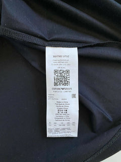 NWT $195 Emporio Armani Men's Short Sleeve Manzoni 31 Blue T-Shirt 2XL 3G1TM2
