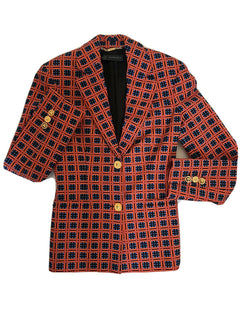 NWT 2895 $ Versace Damen-Rotjacke 38 (S) Italien