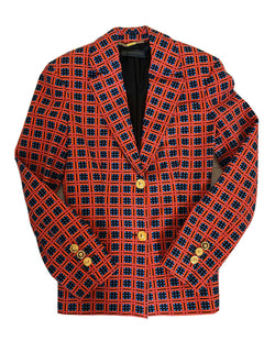 NWT 2895 $ Versace Damen-Rotjacke 38 (S) Italien