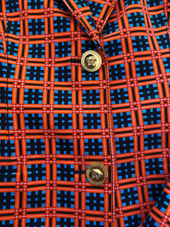 NWT 2895 $ Versace Damen-Rotjacke 38 (S) Italien