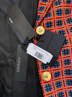 NWT 2895 $ Versace Damen-Rotjacke 38 (S) Italien