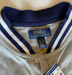 Neu mit Etikett: 79,99 $ Polo Ralph Lauren Tiger Jungen-Poloshirt, Größe M (10–12)