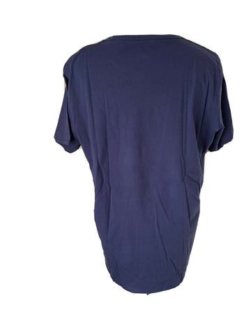 NWT Karl Lagerfeld Paris Karl Caricature Tee T Shirt Men 2XL Blue