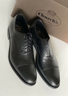 NIB Church's schwarze Pamington Cap Toe Oxford-Lederschuhe für Herren, 11 US EDC168 UK 