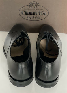 NIB Church's schwarze Pamington Cap Toe Oxford-Lederschuhe für Herren, 11 US EDC168 UK 