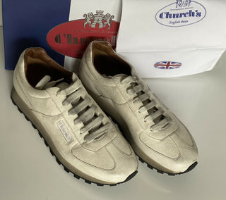 NIB Church's Shangai 929 Schuhe Weiße Herren-Sneaker 9,5 US (8,5 Prada) IT EEG027 