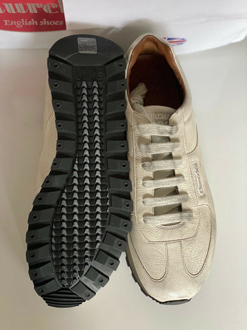 NIB Church's Shangai 929 Schuhe Weiße Herren-Sneaker 9,5 US (8,5 Prada) IT EEG027 