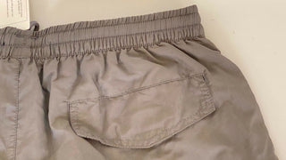 NWT $95 Emporio Armani  Men's Gray Swim Logo Shorts Size 48 EU (32 US) S 211118