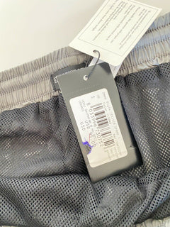 NWT $95 Emporio Armani  Men's Gray Swim Logo Shorts Size 48 EU (32 US) S 211118