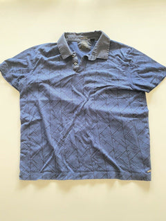 BOSS Hugo Boss Slim Fit Tailored Poloshirt XL (passt ML) Blau 