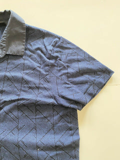 BOSS Hugo Boss Slim Fit Tailored Poloshirt XL (passt ML) Blau 